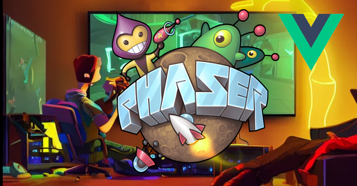Creating amazing games using Phaser and Vue (Nuxt/Vite)